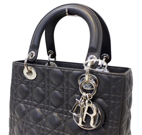 medium lady dior with flap|Lady Dior bag cannage.